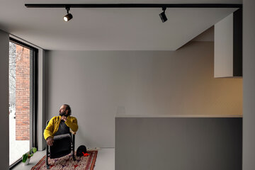 Teatralny dom pary aktor&oacute;w, projekt Jean Verville