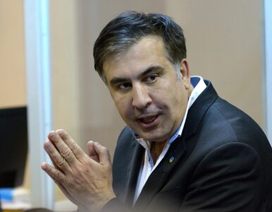 Saakaszwili przenoszony na odział intensywnej terapii. Jego stan jest...
