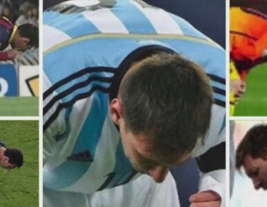 Miniatura: Messi znalazł sposób na wymioty. Co robi?
