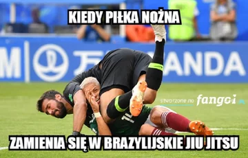 Mem po meczu Brazylia - Meksyk 