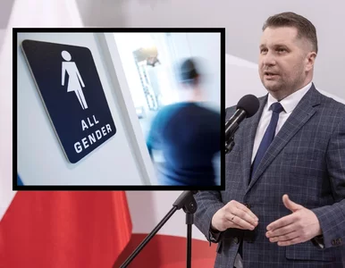 Miniatura: Przemysław Czarnek kpi z toalet dla osób...