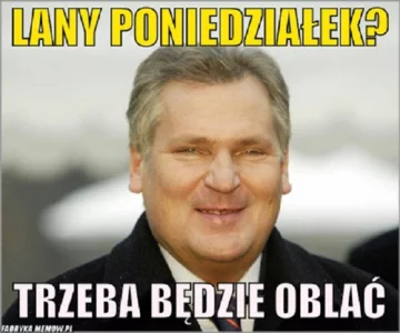 Memy na Lany Poniedziałek 