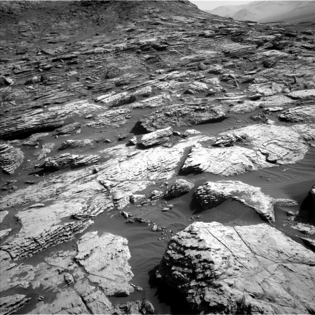 Zdjęcia Marsa, rejon Central Butte 