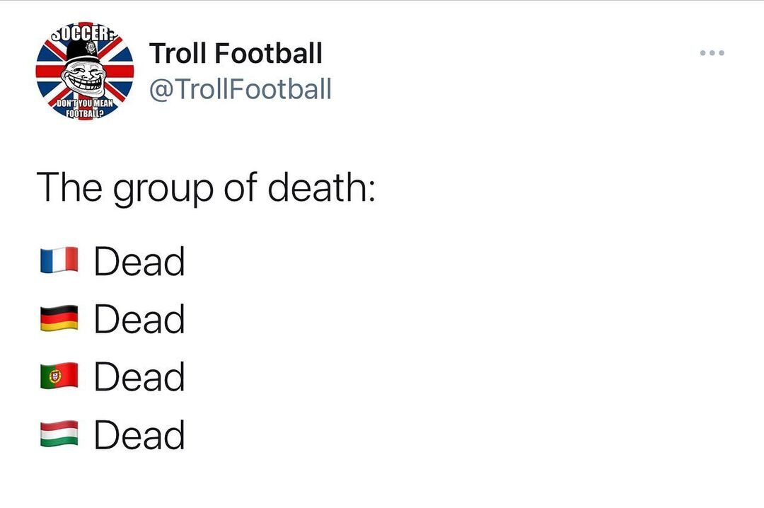 Żadna z drużyn z „grupy śmierci” nie gra już na Euro 2020 