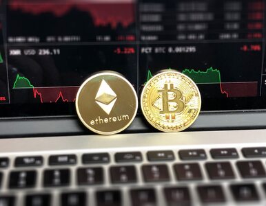 Miniatura: Bitcoin i Ethereum z dwucyfrowymi...