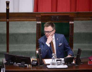 Miniatura: Szymon Hołownia pouczał w Sejmie Piotra...