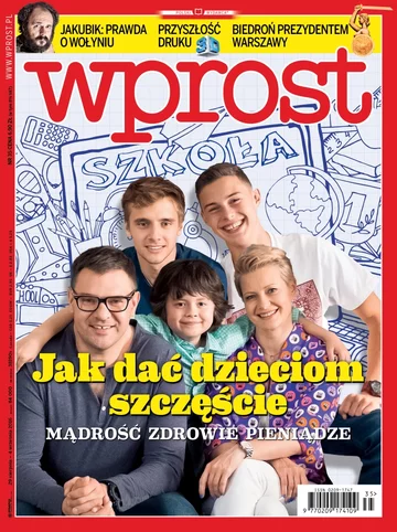 Okładka tygodnika Wprost nr 35/2016 (1751)