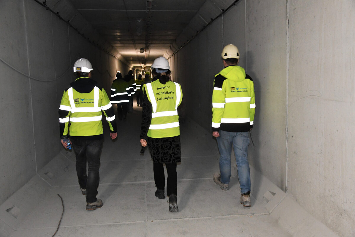 Budowa tunelu pod Świną na ostatniej prostej 