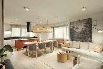 Jasne wnętrze, proj. FABRYK ART 