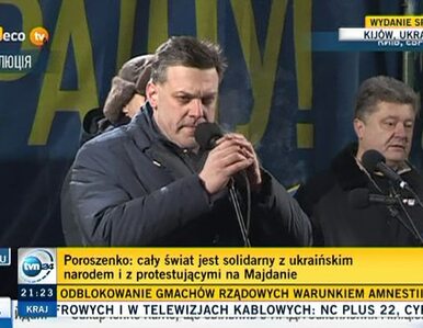 Miniatura: Ołeh Tiahnybok: Wszyscy na Majdan. Nasza...