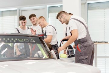 Projekt praktykant&oacute;w z&nbsp;Audi Neckarsulm: NSU Prinz z&nbsp;napędem e-tron