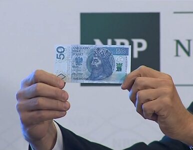 Miniatura: Marek Belka zaprezentował nowe banknoty