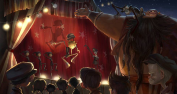 Kadr z&nbsp;filmu &bdquo;Pinocchio&rdquo; (2021)