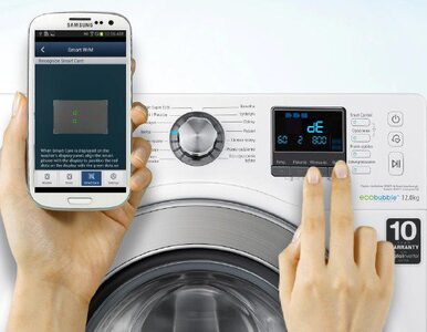 Miniatura: Samsung podłącza pralkę do internetu