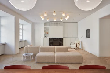 Kolorowe mieszkanie, projekt Lenka Mikova Architekti Linka, Lenka Mikova