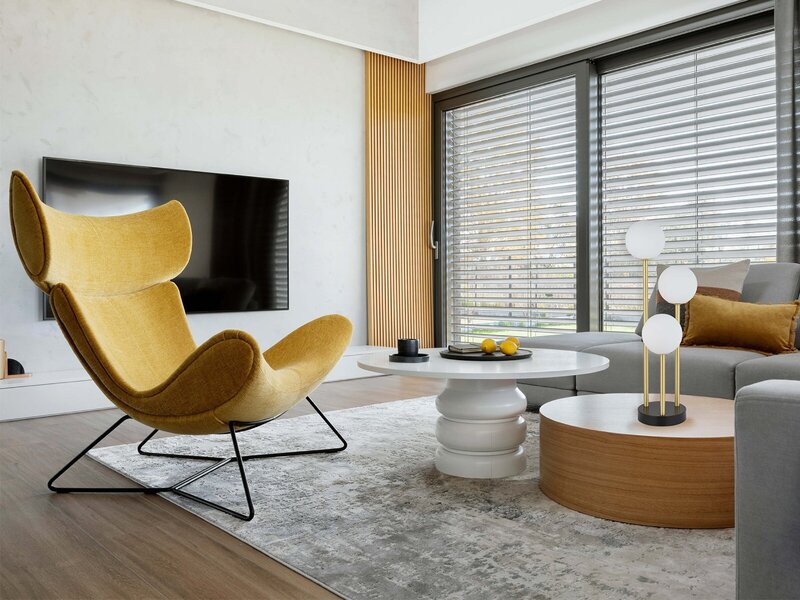 Butter Yellow we wnętrzu