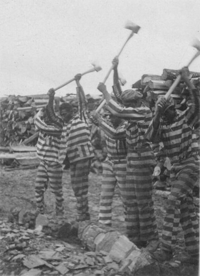 Amerykańscy więźniowie w 1934 r.