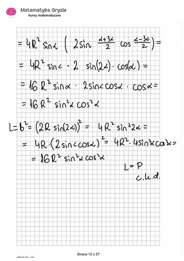 Zadanie 8&nbsp;cd &ndash; Matura 2024. Matematyka &mdash; poziom rozszerzony, Formuła 2023 &mdash; arkusze z&nbsp;odpowiedziami