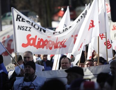 Miniatura: Solidarność strajkuje, Polakom się to nie...