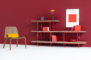 System regałowy Grop, proj. Pawlak & Stawarski dla&nbsp;marki LOFT Decora