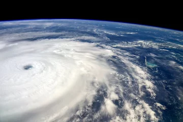 Huragan Irma widziany z Międzynarodowe Stacji Kosmicznej, 7 września 