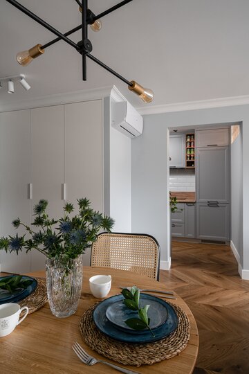 Poddasze we&nbsp;wrocławskiej kamienicy, proj. KODO