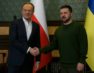 Miniatura: Tusk udał się do Lwowa. Spotkał się z...