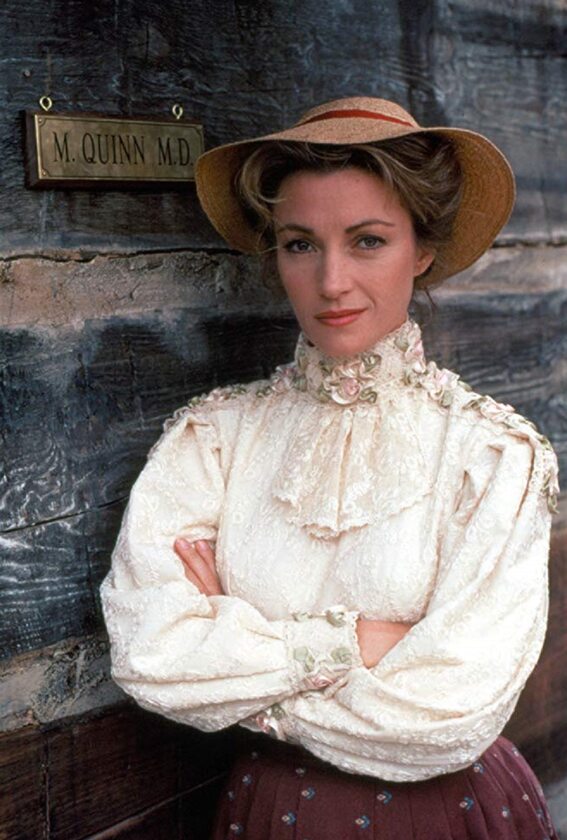Jane Seymour jak dr Queen w 1993 roku 
