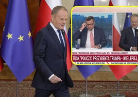 Miniatura: 4 minuty konferencji Tuska w&nbsp;TV...