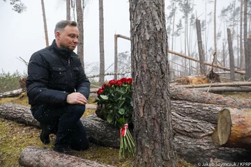 Prezydent na terenach dotkniętych sierpniową nawałnicą 