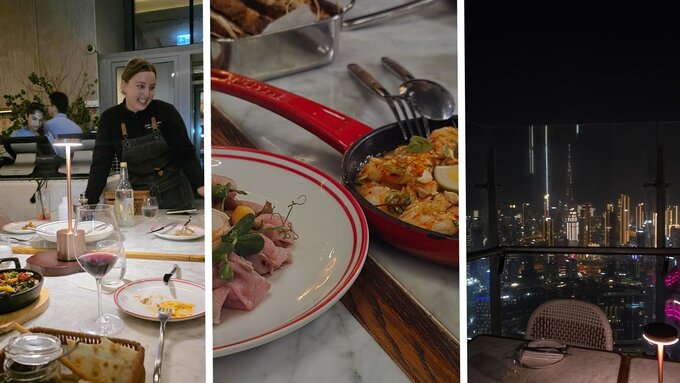 Restauracja Fi'lia w Dubaju, w której szefem jest  Célia Stoecklin