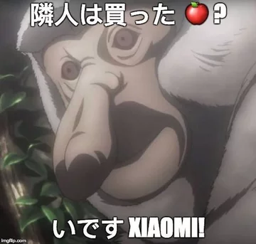 Mem z nosaczem i Xiaomi 