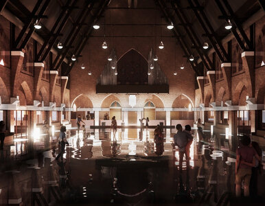 Miniatura: 100-letni kościół przekształcą w basen....