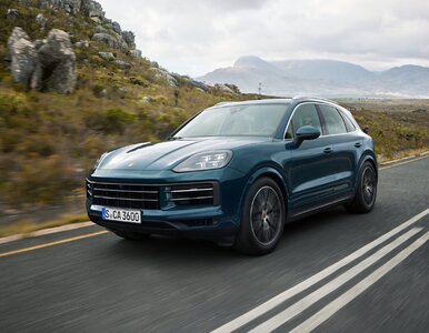 Miniatura: Porsche pokazuje nowe Cayenne i ogłasza...