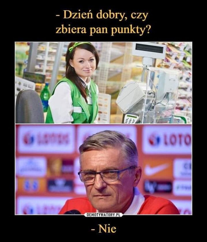 Mem po przegranej Lecha Poznań 
