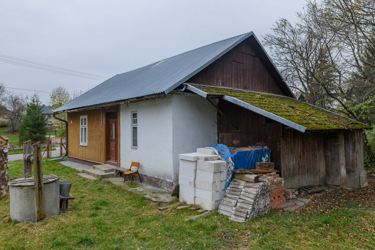 Dom we wsi Siedleczka, który będzie remontowany w programie „Nasz nowy dom” 