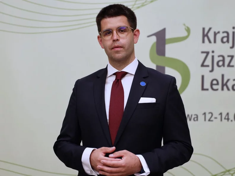 Miniatura: Prezes Naczelnej Rady Lekarskiej:...