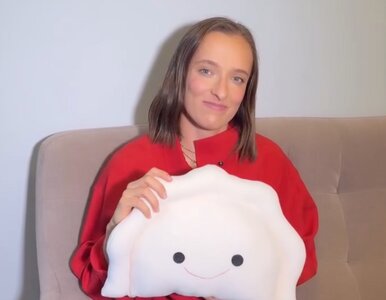 Miniatura: Iga Świątek pochwaliła się prezentem....