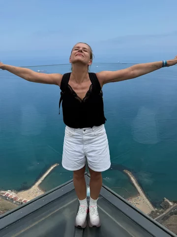 Aneta Zając na Gibraltarze 