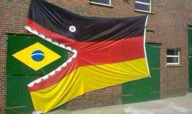 Reakcje na przegraną Brazylii z Niemcami w półfinale 1:7 