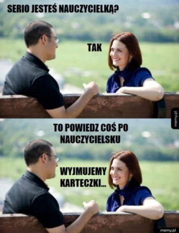 Mem na Dzień Nauczyciela 