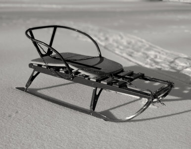 Miniatura: Wypadek na sankach. Ze względu na...