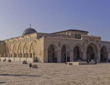 Miniatura: Żydzi zaatakowali meczet Al Aksa w...