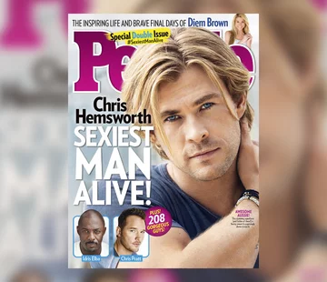 Ranking magazynu People. Rok 2014 - Chris Hemsworth 