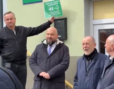 Miniatura: Protest posłów PiS przeciwko inwestycji...