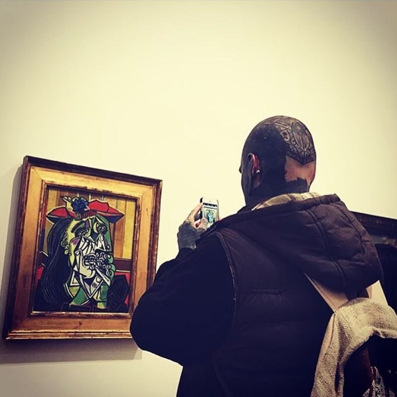 Eli Ink jest fanem malarstwa Pablo Picasso 