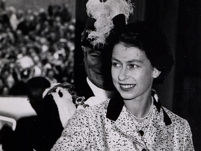 Królowa Elżbieta II w Nowej Zelandii, 1953 r. 