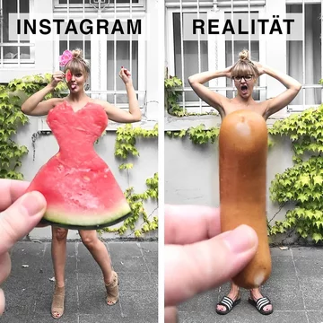 Instagram vs. rzeczywistość 