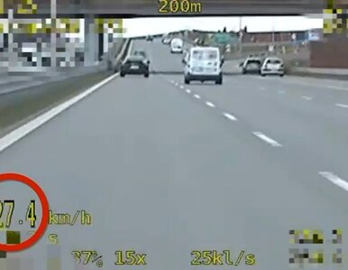 Miniatura: Policjanci przerwali szaleńczą jazdę...