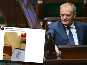 Miniatura: „Tym razem nie na partię”. Tusk zwrócił...